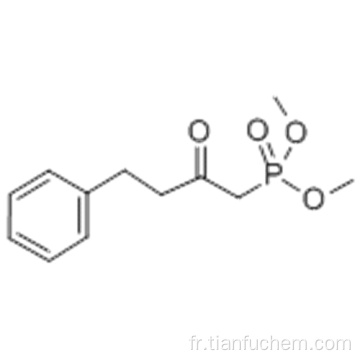 Acide phosphonique, ester de diméthyle P- (2-oxo-4-phénylbutyl) -, CAS 41162-19-0